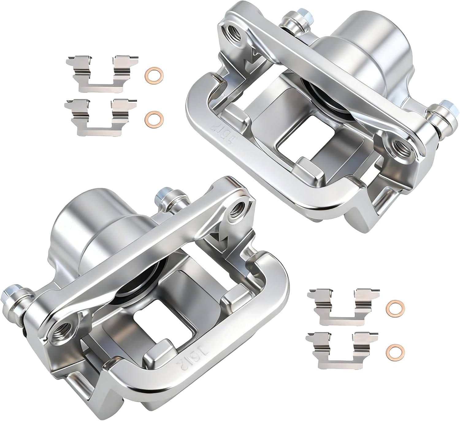 DRIVESTAR 19B2792 19B2793 Rear Brake Calipers, fit 2003-2005 for Infiniti G35/ for Nissan 350Z/ 2003-2007 Murano/ 2004-2009 Quest