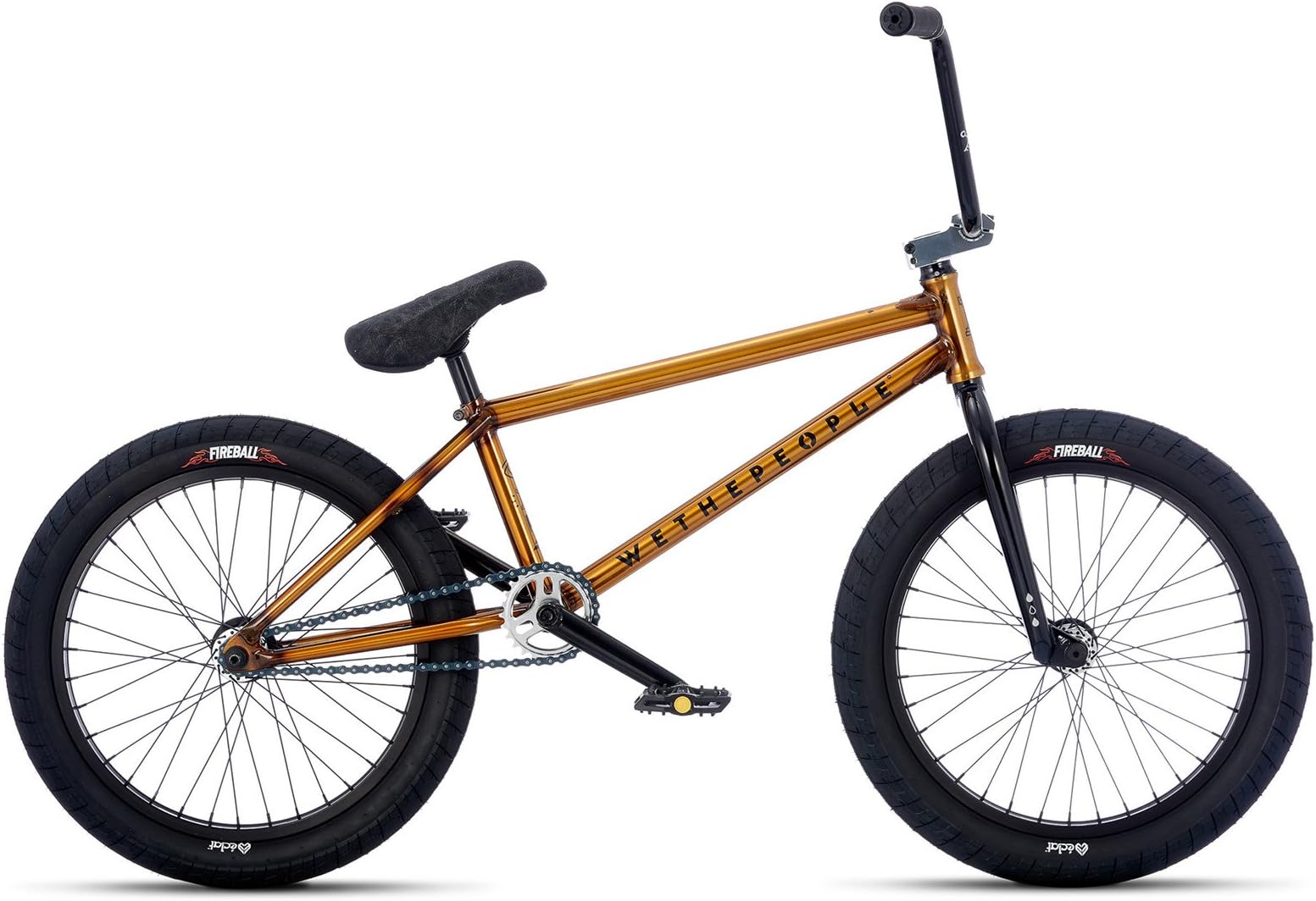 Wethepeople Trust 2017 BMX Bike - Honey Gold | Trans-Gold | 21.0 inches