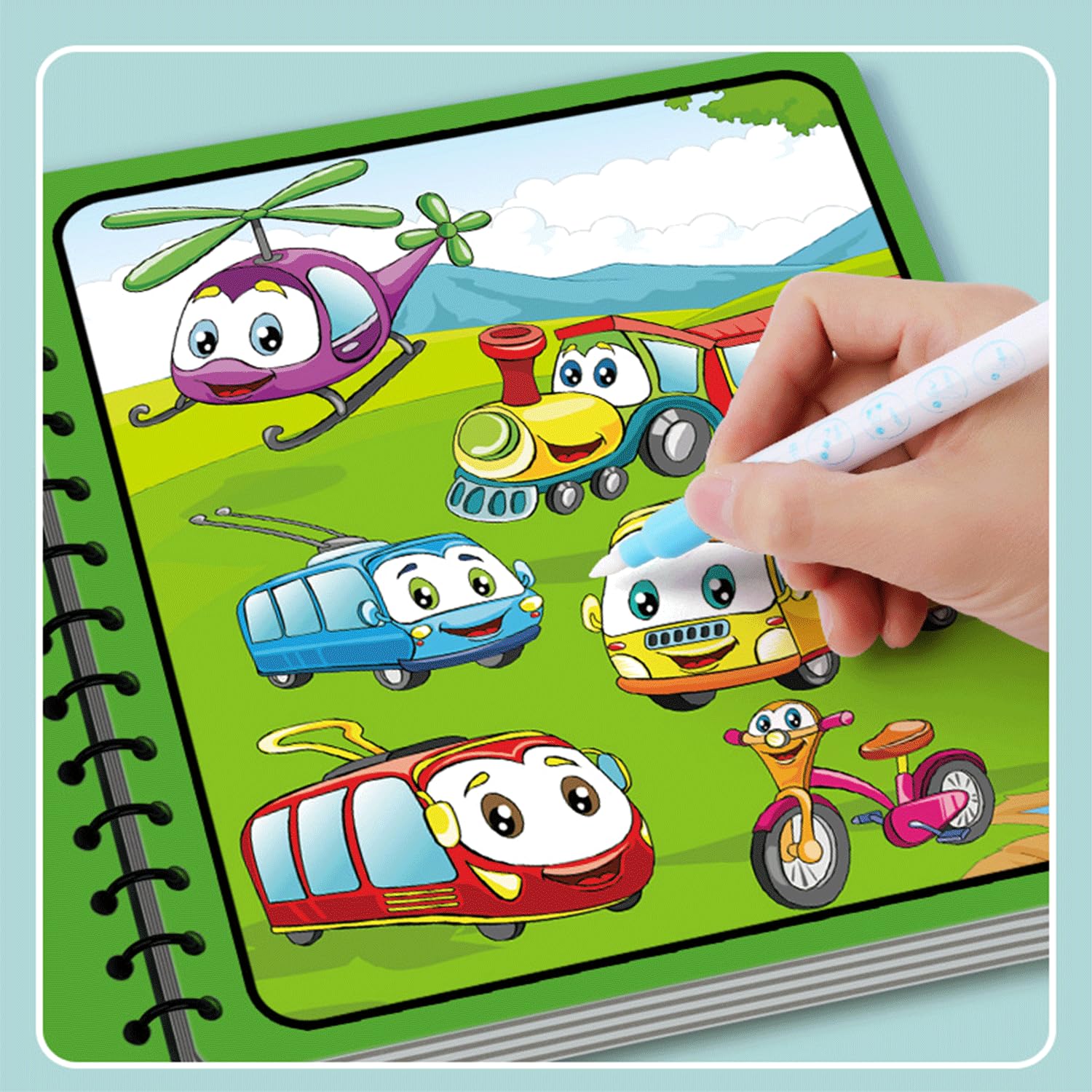 Water Colouring Books for Kids - 2 Pack! -5
