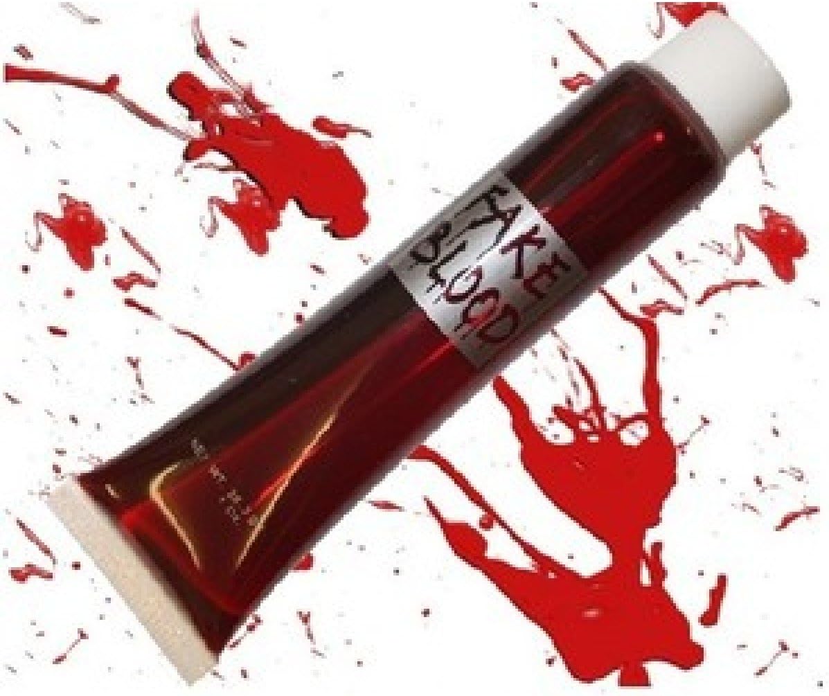 Wanna arty Halloween Fake Blood Realistic Blood Body Paint Washable Blood Makeup Kit For Zombie Vampire Clown Monster Clothes Costume Cosplay