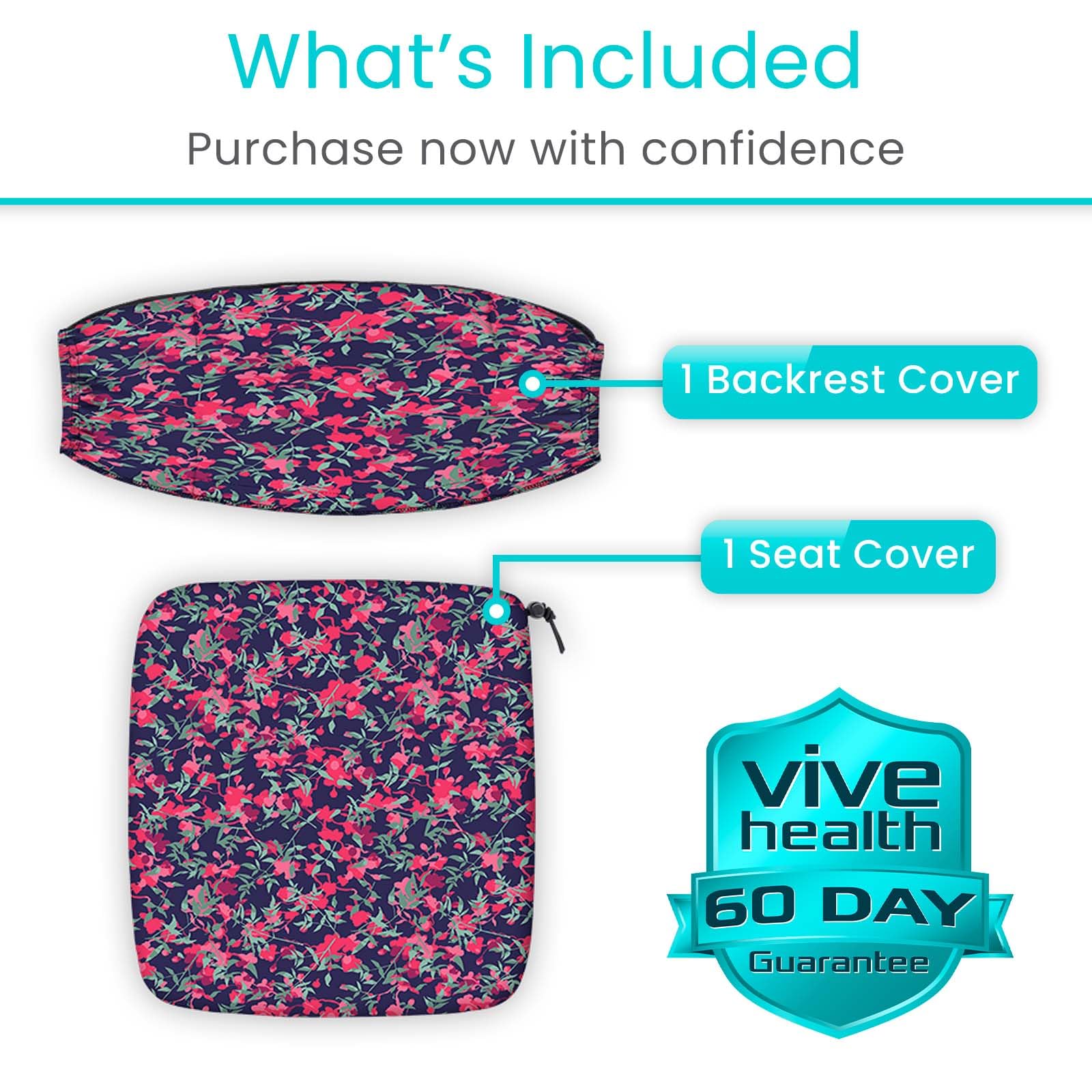 Rollator Seat & Backrest Covers - Washable & Removable -9 Rollator Seat & Backrest Covers - Washable & Removable -9