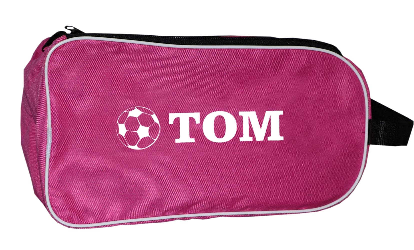 PROSTYLE SPORTS Personalised Football Boot Bag, Shoes bag (Pink) (Football)