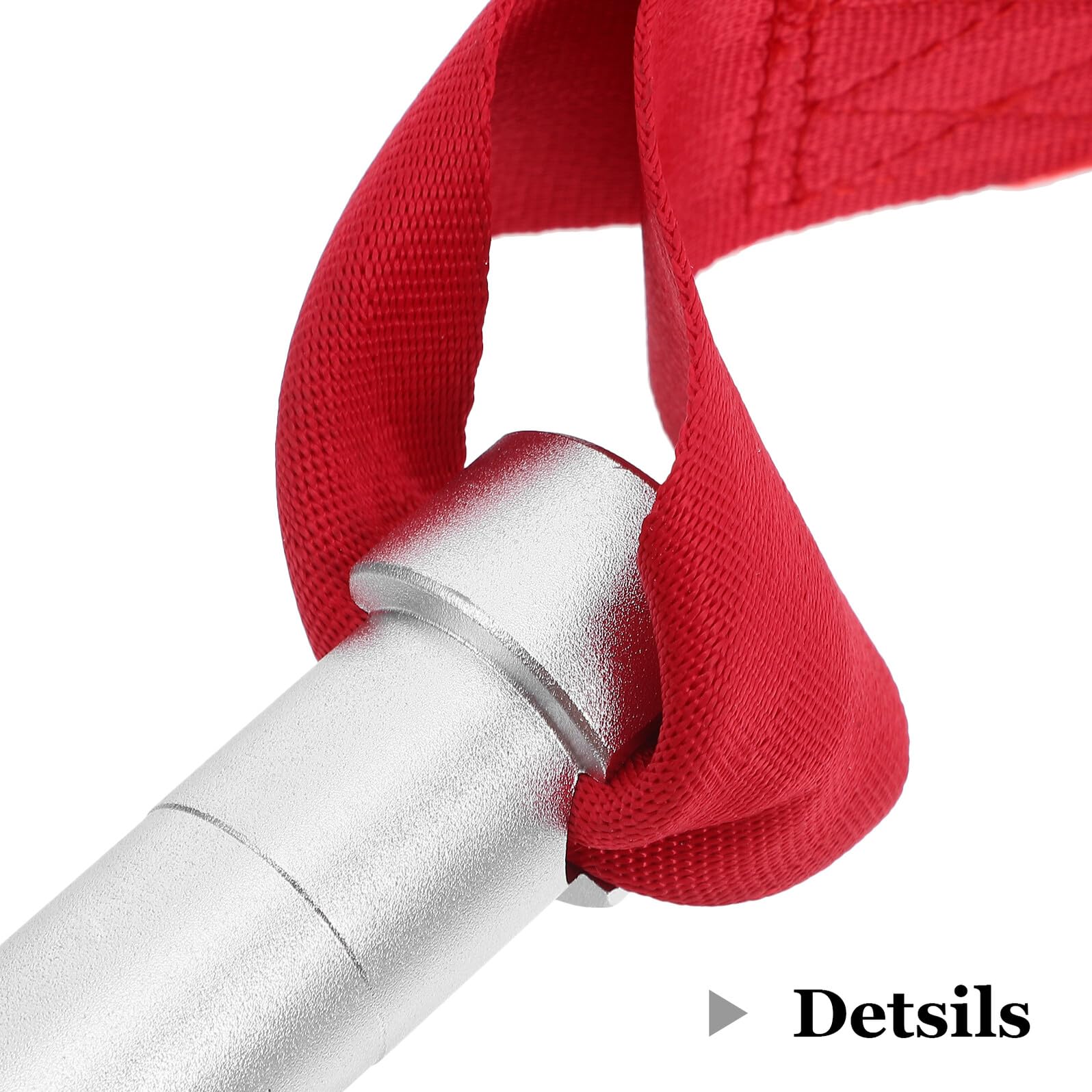 Hemobllo Correa de Remolque para Parachoques con Gancho de Alta Resistencia Montaje Rápido Compatible para Coches Deportivos y Vehículos Todoterreno Accesorios Seguros para Remolque