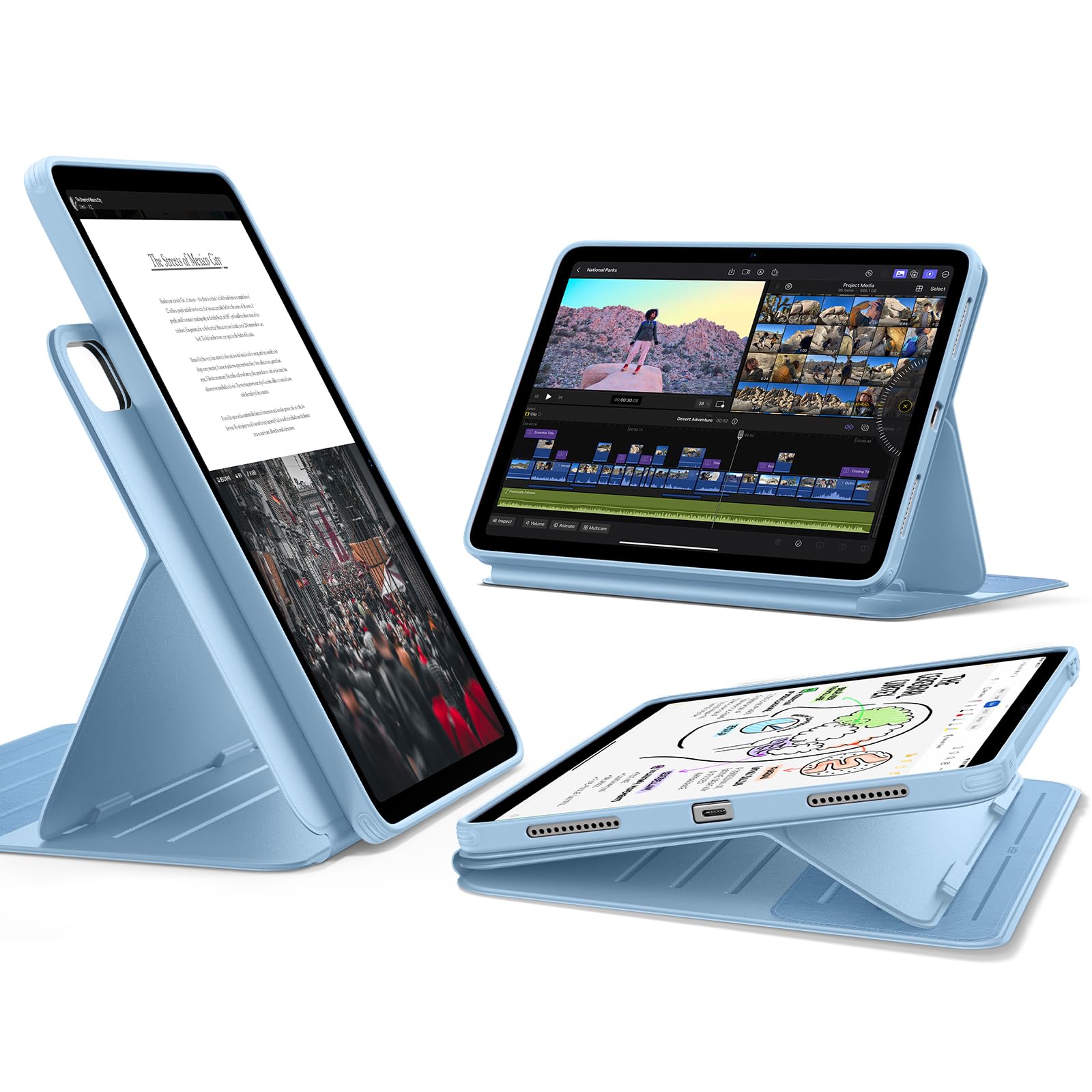 Amazon.com: ESR for iPad Air 11 Inch Case M4/M3/M2 (2026/2025/2024