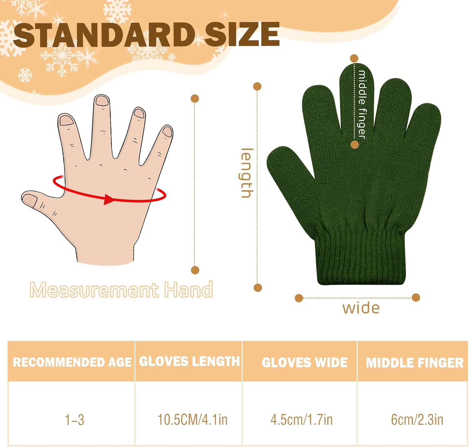 ONESING 16 Pairs Knitted Winter Gloves Children Gloves Bulk Kids Gloves for Boys Girls - Keep Little Hands Warm and Trendy Mixcolor G