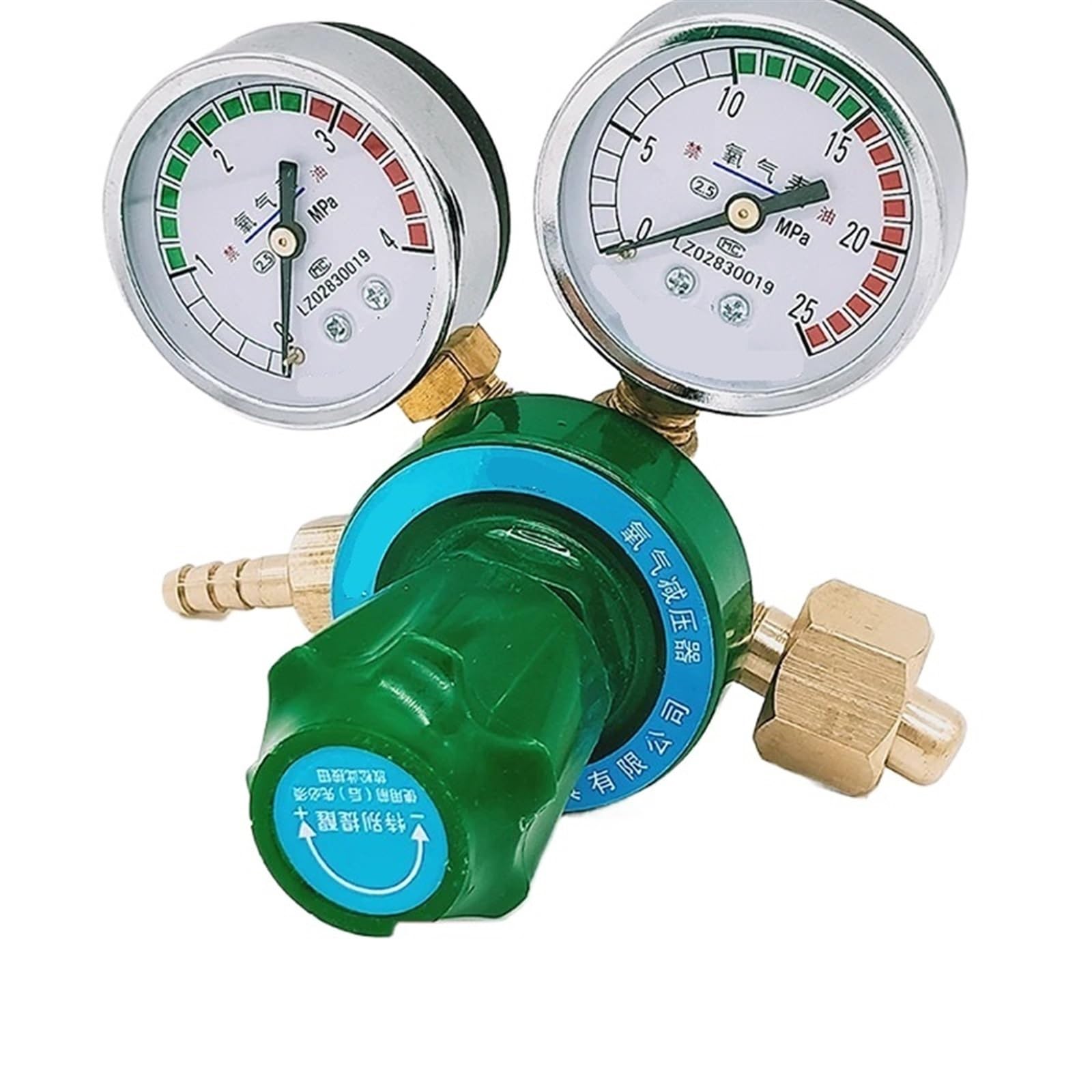 Oxygen Pressure Gauge Regulator Reducer