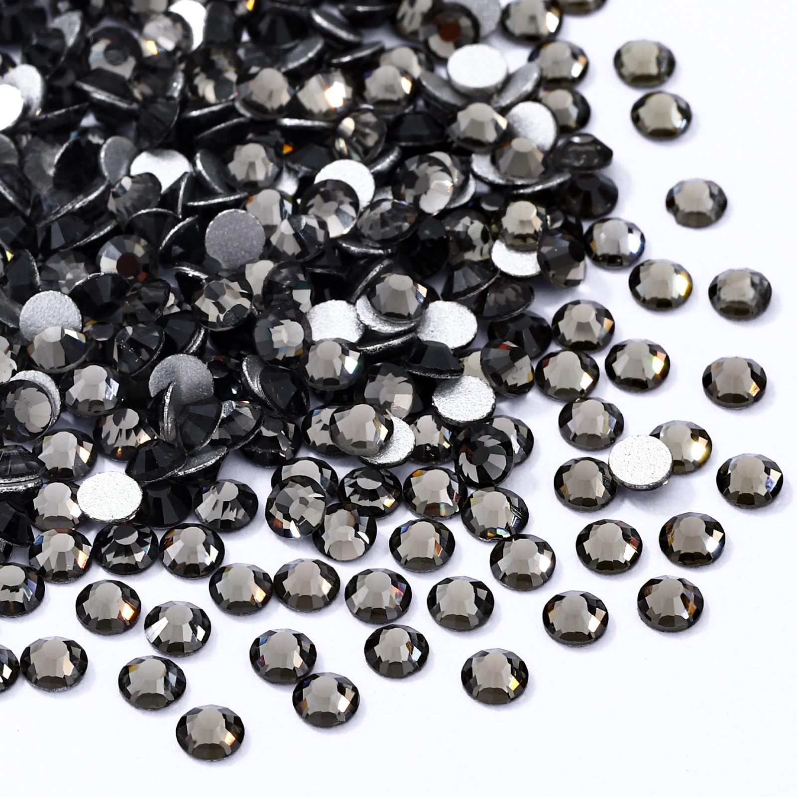 1440PCS Gray SS8 Flat Back Rhinestones(2.3-2.5mm)