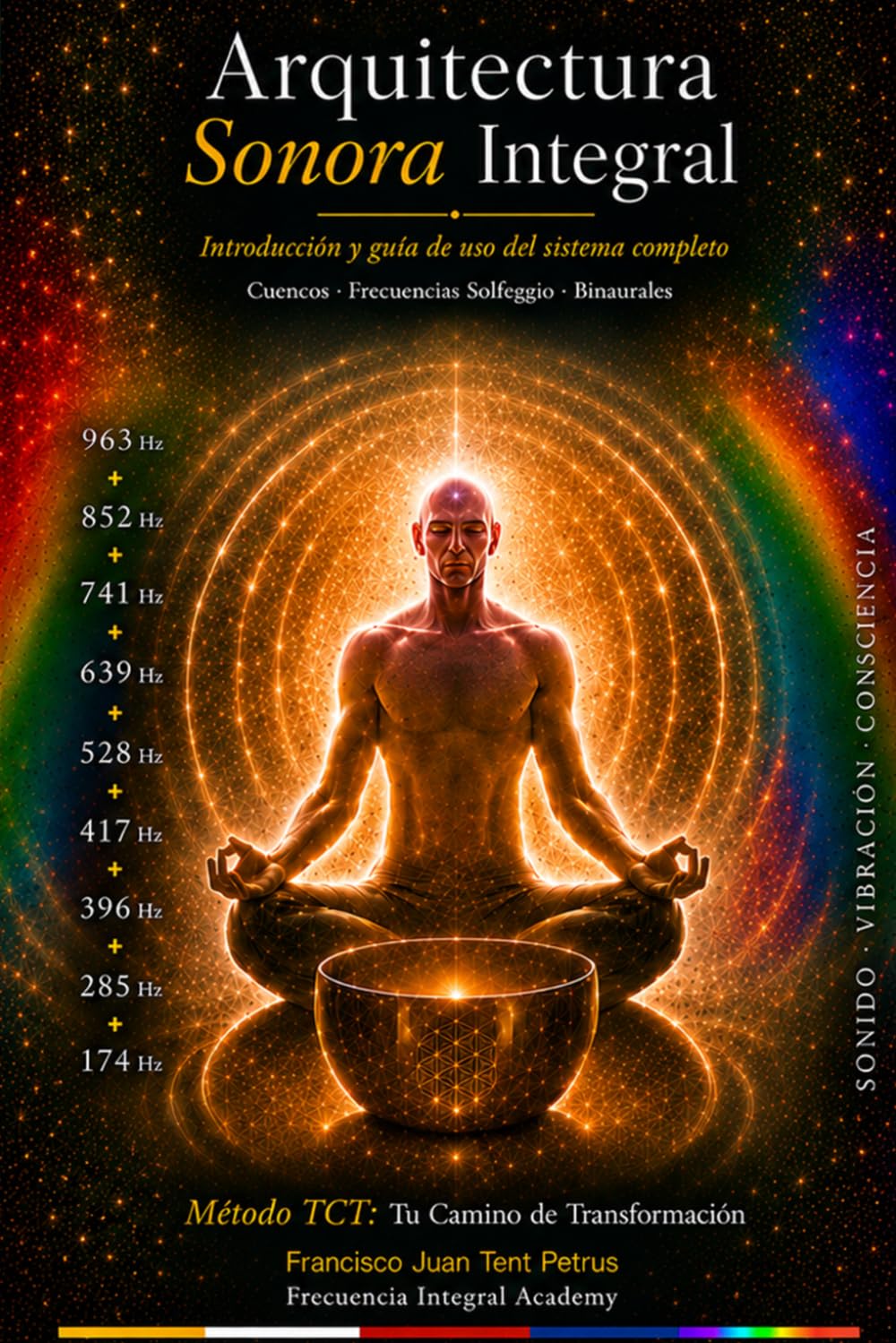 Arquitectura Sonora Integral: Introducción y guía de uso del sistema completo. Cuencos · Frecuencias solfeggio · Bineurales