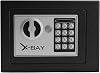 X-Bay XB-1700 Elektronik Dijital Çelik Kasa, Mini Boy, 170x230x170 mm, Dijital Şifreli Kilit, Yedek Anahtarlı