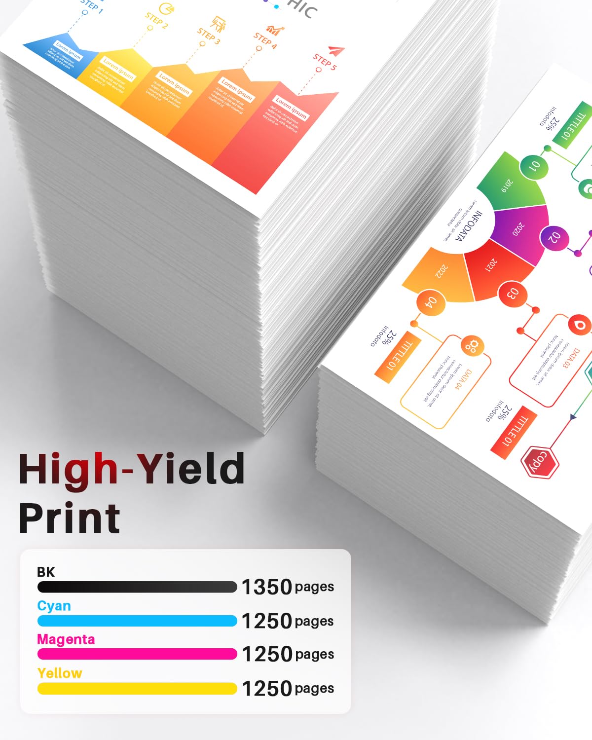 Halloya 207A (Con Chip) Cartucce toner Compatibile per HP 207A 207X per Color LaserJet Pro MFP M283fdw M282nw M283fdn M255dw M255nw W2210A W2211A W2212A W2213A (Nero Ciano Giallo Magenta, 4-Pack)