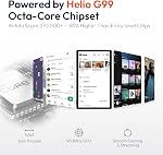 MESWAO Comprimé, 2025 Tablette Android grand écran avec IPS FHD Grand écran, 10000mAh Batterie longue durée, 8-Core Processeur, 6GB RAM 128GB ROM, WiFi, BT5.0, Cadre en métal de qualité supérieure (noir, 15.6) | 6GB RAM 128GB ROM, Hélio G99 - Octa-Core, 15W chargeur 12000mA