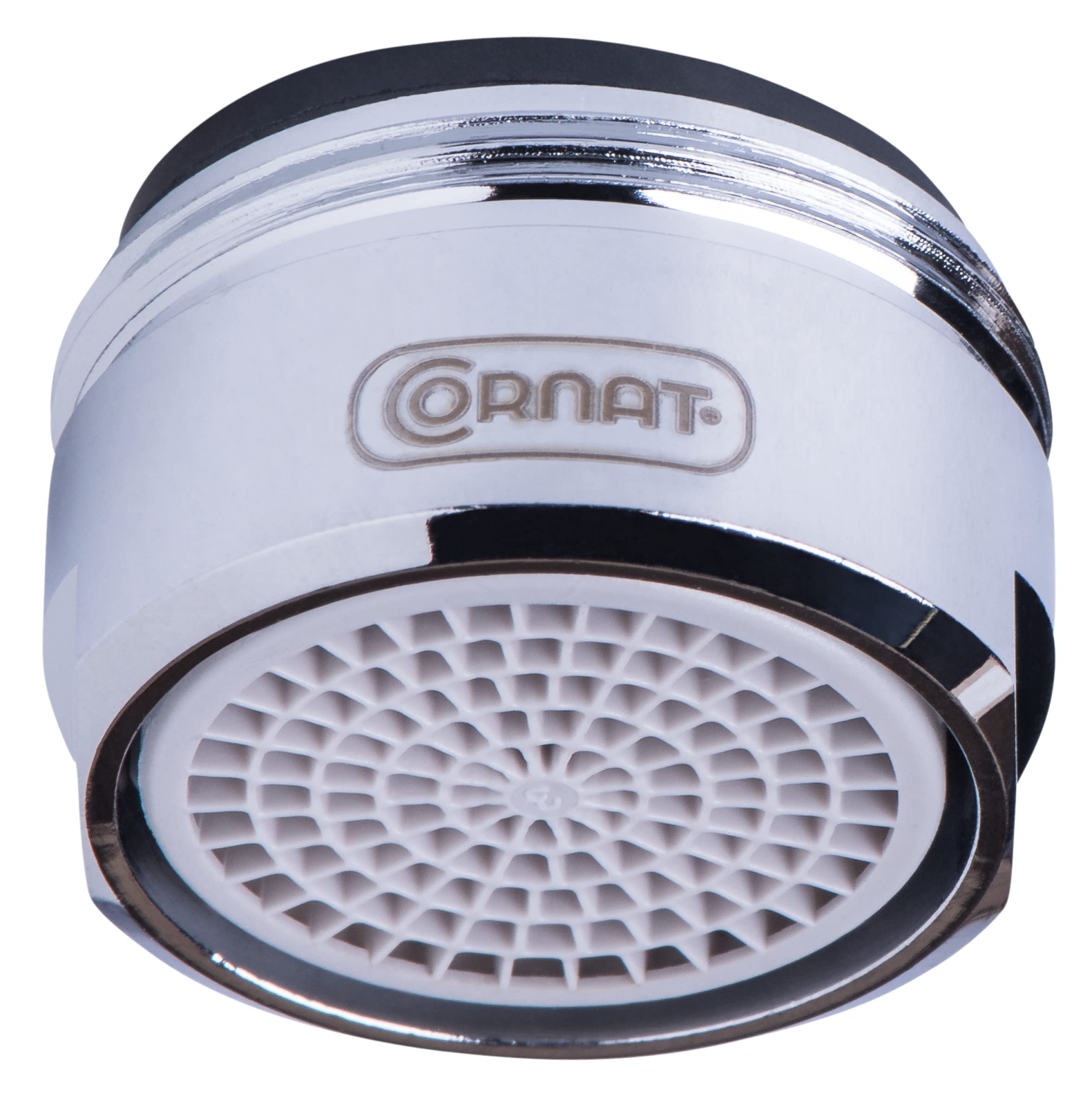 Cornat Strahlregler M24 x 1 AG - Wasserersparnis bis 70% - Silber