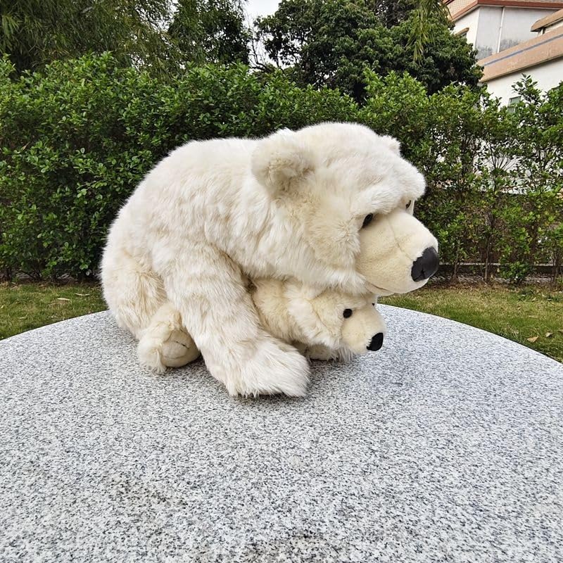 Peluche ours blanc géant pour décoration de chambre d'enfant - 2