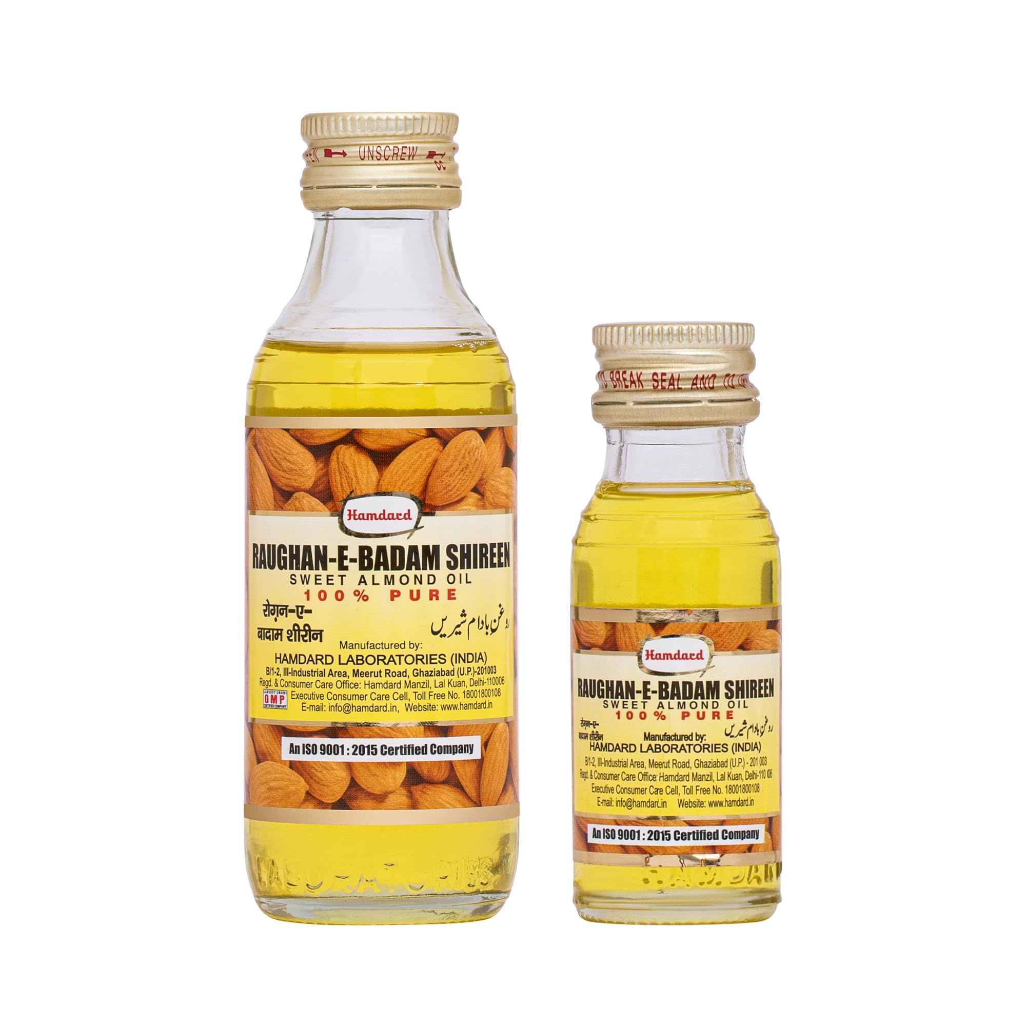 See full amazon price history chart for Hamdard Raughan-e-Badam Shireen Combo | 100 ML + 25 ML | All-natural Herbal Remedy | Unani Formulation | Helps Ease Constipation | Nourishes Skin and Strengthens Muscles and Bones - Pack of 1 Hamdard Raughan-e-Badam Shireen Combo | 100 ML + 25 ML | All-natural Herbal Remedy | Unani Formulation | Helps Ease Constipation | Nourishes Skin and Strengthens Muscles and Bones - Pack of 1 (B0CPT319VF) Amazon Price History, Amazon Price Tracker