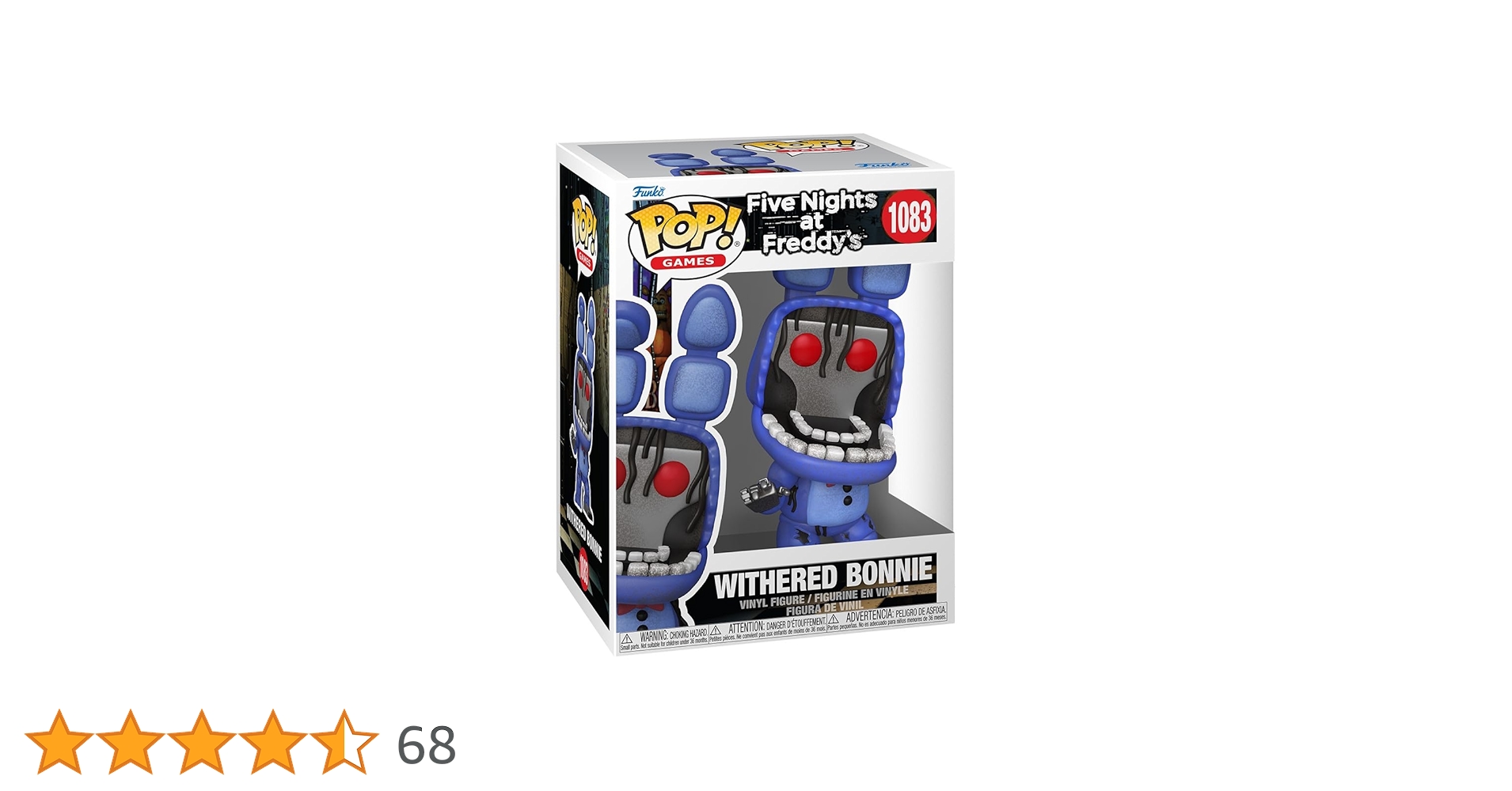 Funko Pop! Games: Five Nights at Freddy's (FNAF) - Withered Bonnie