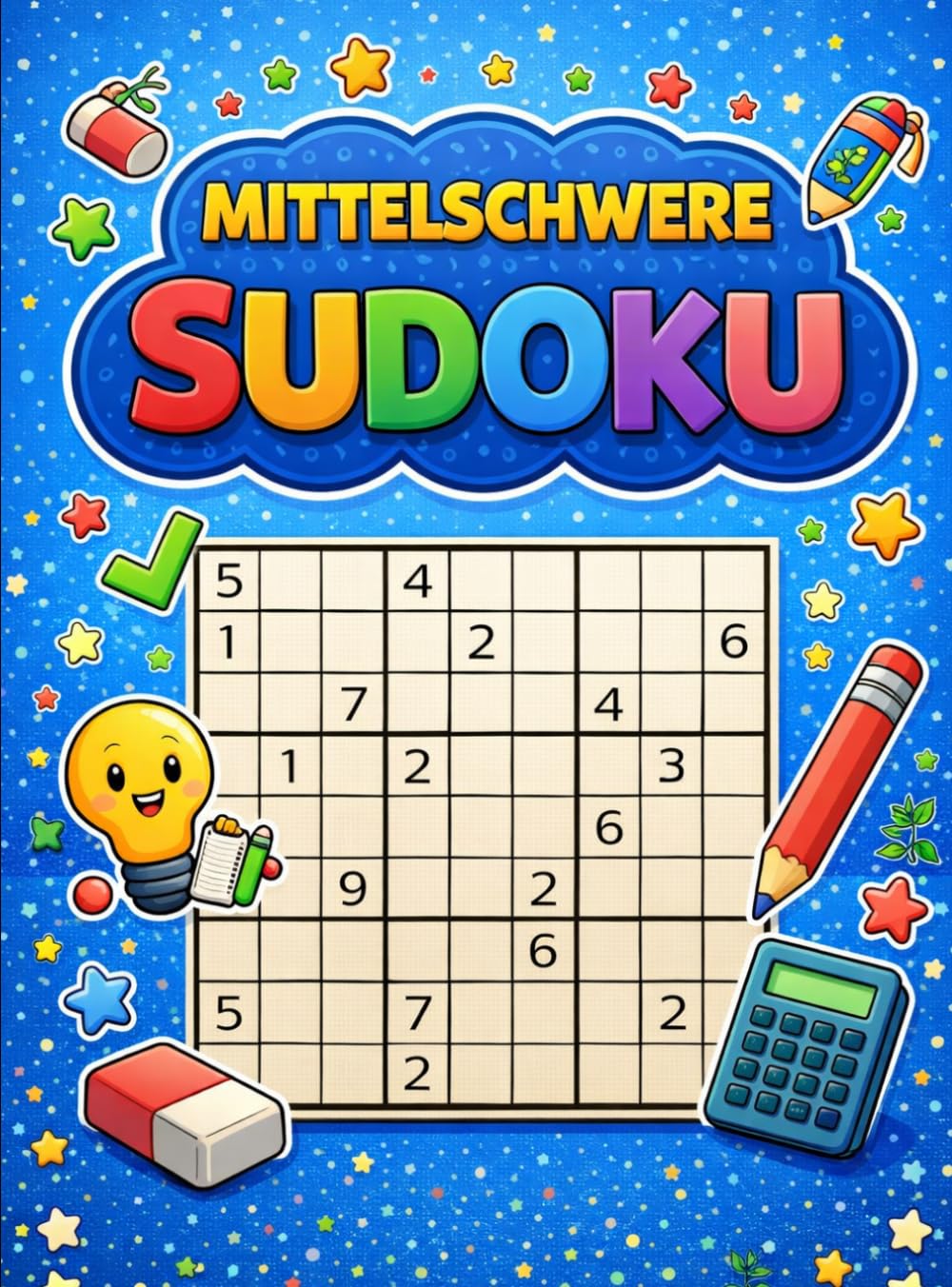 Sudoku Mittelschwer – Kniffliger Rätselspaß für Erwachsene: Knifflige Herausforderungen für Erwachsene & Jugendliche | Perfekt für unterwegs, Entspannung & Gehirntraining