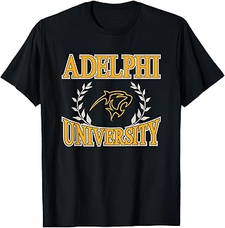 Adelphi Panthers Laurels Officially Licensed T-Shirt
