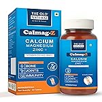 Calmag-Z | Calcium, Magnesium, Zinc with Vitamin D3 + K2 (MK7) | 16 Ayurvedic Herbs | Supports Bone, Joint & Immunity | Clinically Tested | 60 Tablets (Pack of 1)