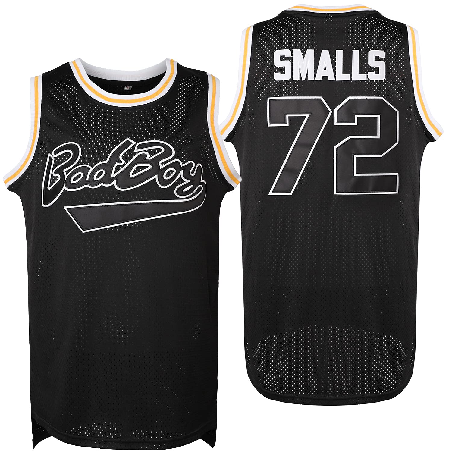 vinking Stitched BadBoy #72 Biggie Smalls Movie Notorious Big 90s Hip Hop Clothes for Party Men Basketball Jersey