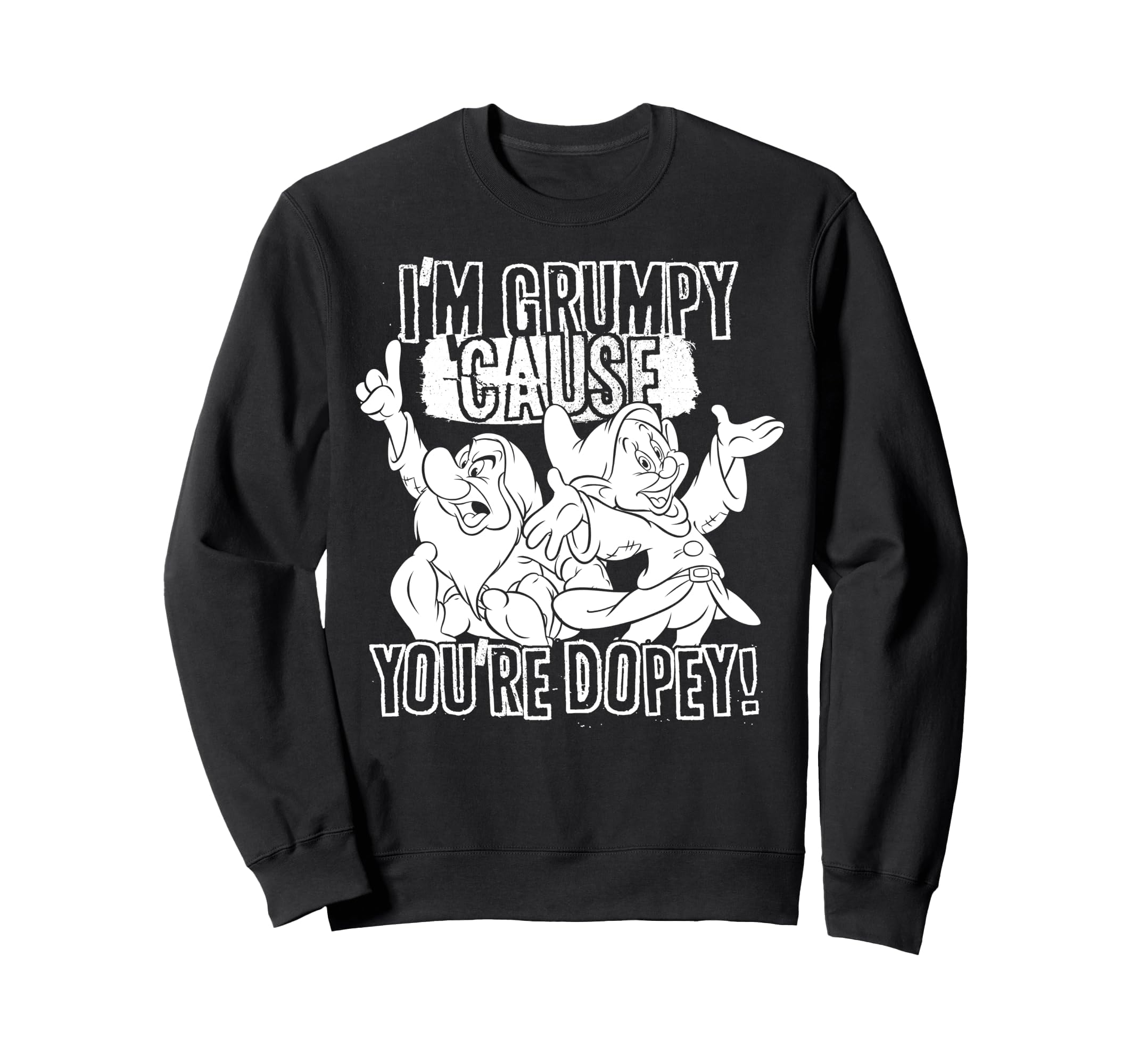 Sweatshirt Disney Grumpy idéal pour vos week-ends cocooning à la maison - 3