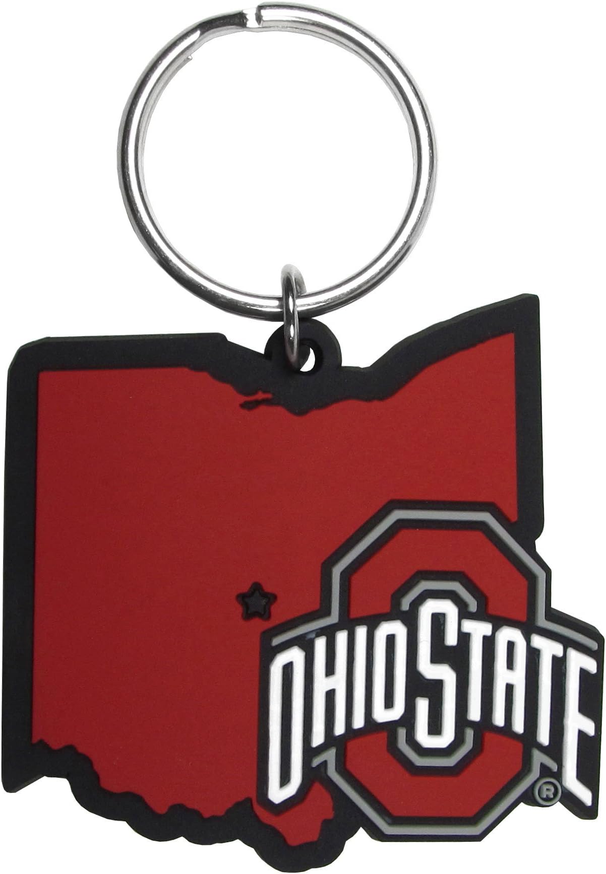 Siskiyou NCAA unisex Home State Flexi Key Chain