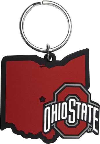Miniatura 10 de Siskiyou - Llavero flexible unisex de la NCAA de Alabama Crimson Tide Home State Flexi, color rojo