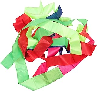 Amosfun Ribbon Streamer Rainbow Streamers Kite Tail Outdoor Games for Teens Outdoor Streamer Lights Drone Streamer Flying Kite Decor Ribbon Floating Tail