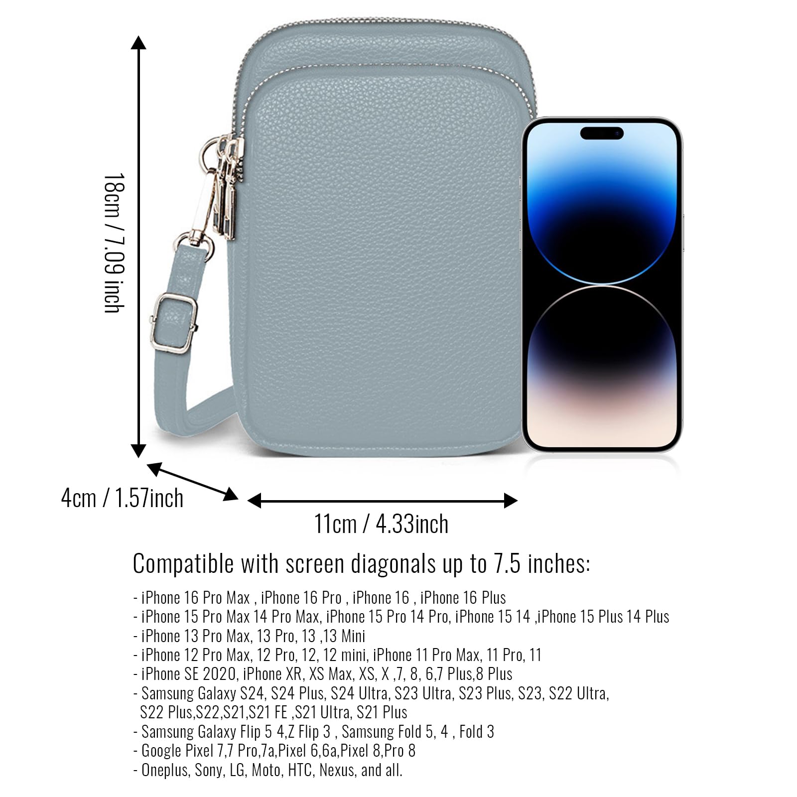 Kleine Vrouwen Crossbody Telefoon Tas Mobiele Kleine Vrouwen Crossbody Telefoon Tas Mobiele