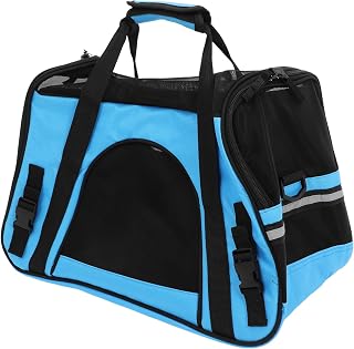 UKCOCO 1 Bolsa De Transporte para Gatos Y Perros Bolsa De Viaje para Gatos Bolso para Mascotas Color Azul