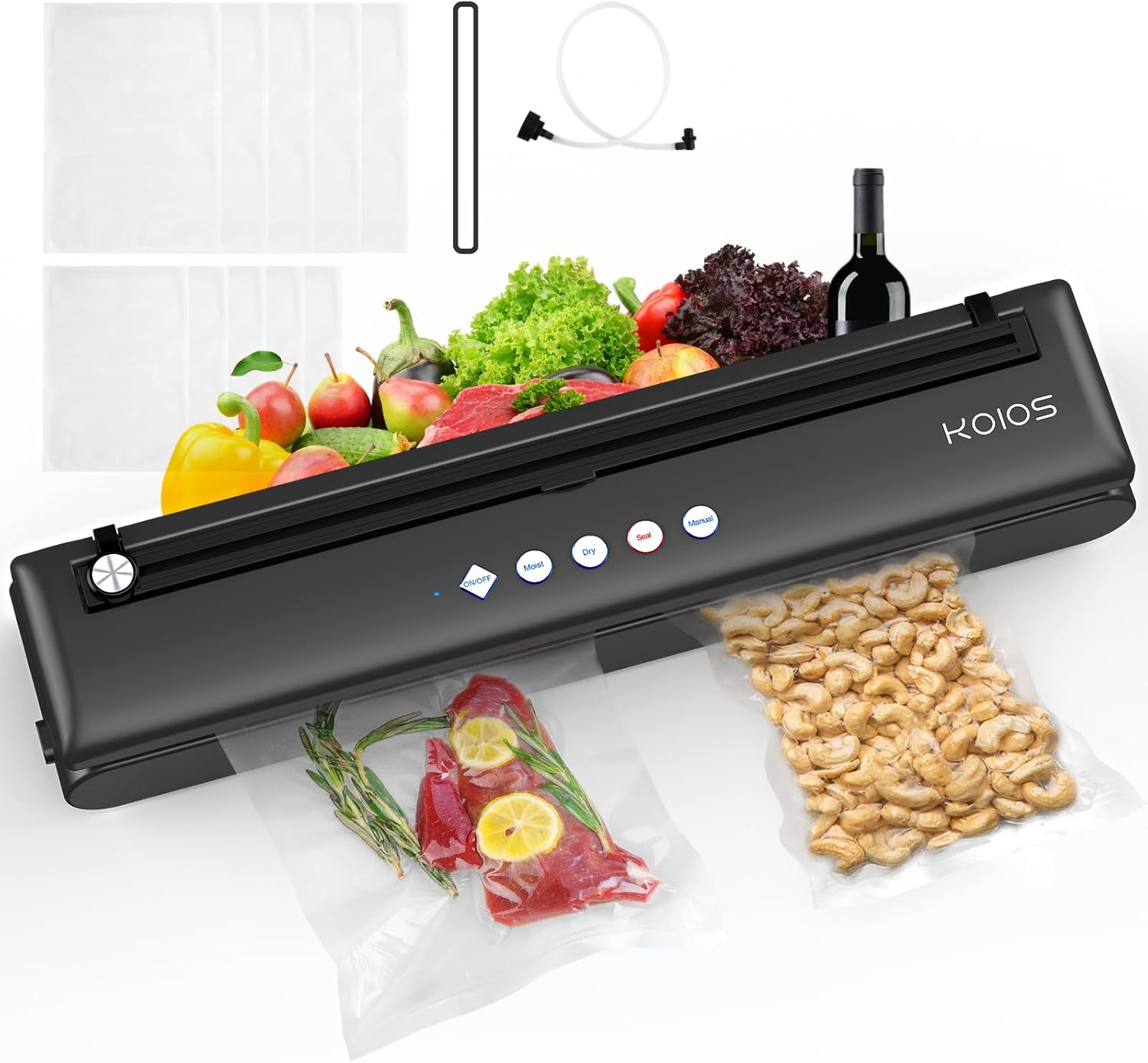 KOIOS Vacuum Sealer Machine, Automatic Food Sealer with
