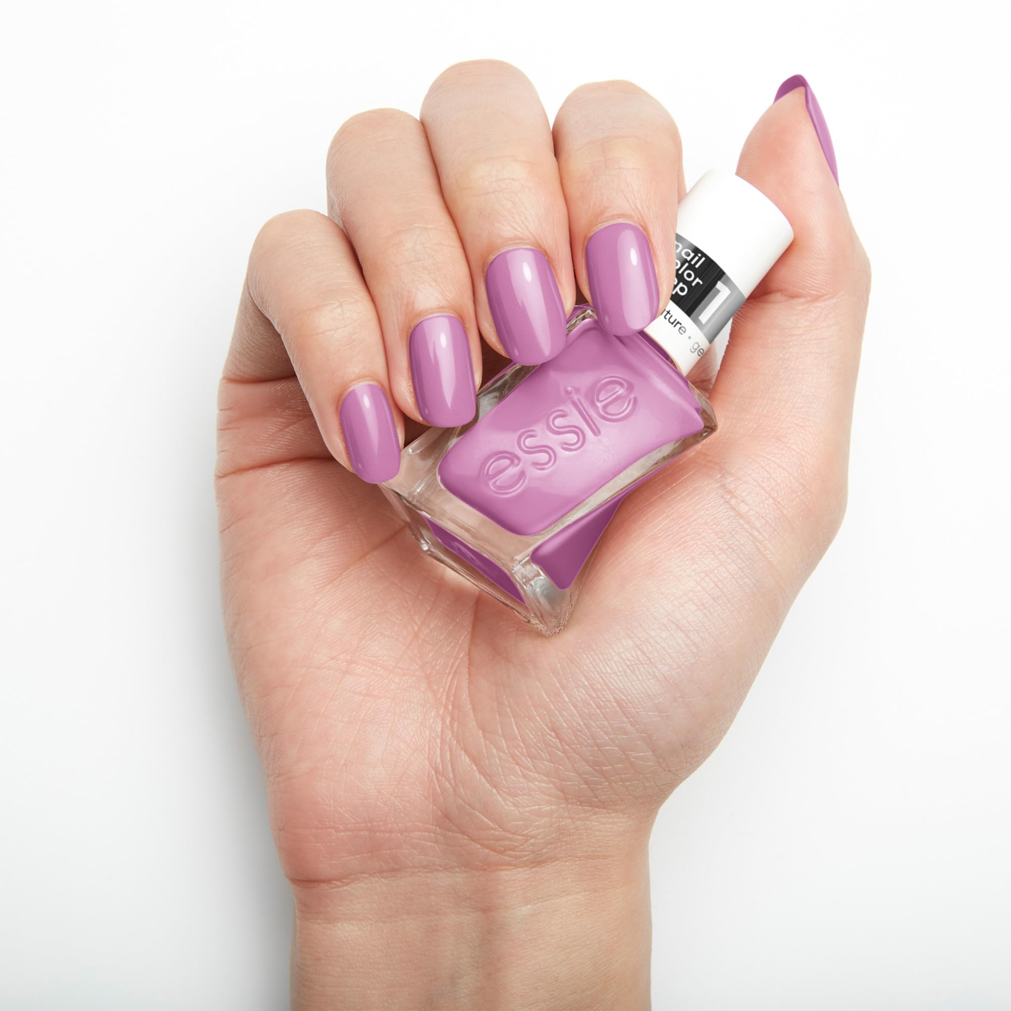 Amazon.com : essie Gel Couture 2-Step Longwear Nail Polish, Dress Call, Purple  Nail Polish, 0.46 fl. oz. : Beauty & Personal Care