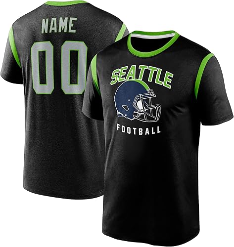 Miniatura 2 de Camisetas personalizadas para hombres, mujeres y niños, camiseta deportiva personalizada con cualquier nombre y número, regalos de equipo