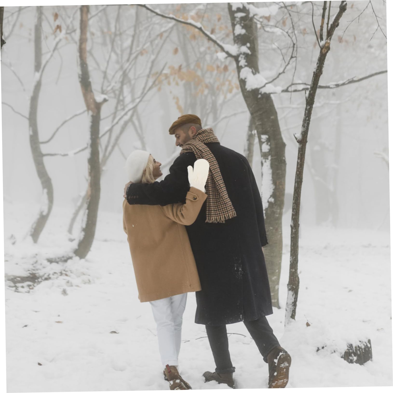 ibasenice Thick Winter Gloves Warm Mittens for Women Outdoor Mittens Adult Gloves Cold Weather