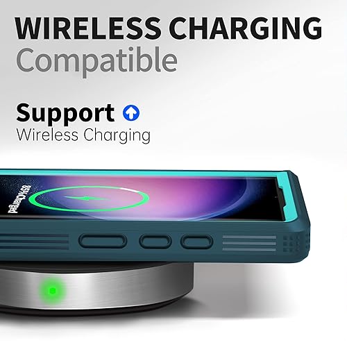 Miniatura 8 de BEASTEK Funda impermeable para Galaxy S23 Ultra, serie SRE a prueba de golpes a prueba de polvo IP68 funda subacuática, con protector de pantalla