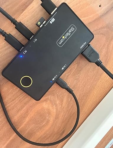 Switch KVM Hybrid StarTech 分配器・切替器 4K DP1.4 2入力1出力 KVM切替器 DisplayPort 8K@60Hz UGREEN 60Hz 分配器・切替器