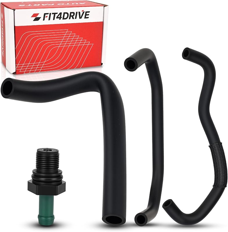 Kit de Mangueiras do Respiro com Válvula PCV Fit4drive para Nissan 4.0L – 3 mangueiras + 1 válvula