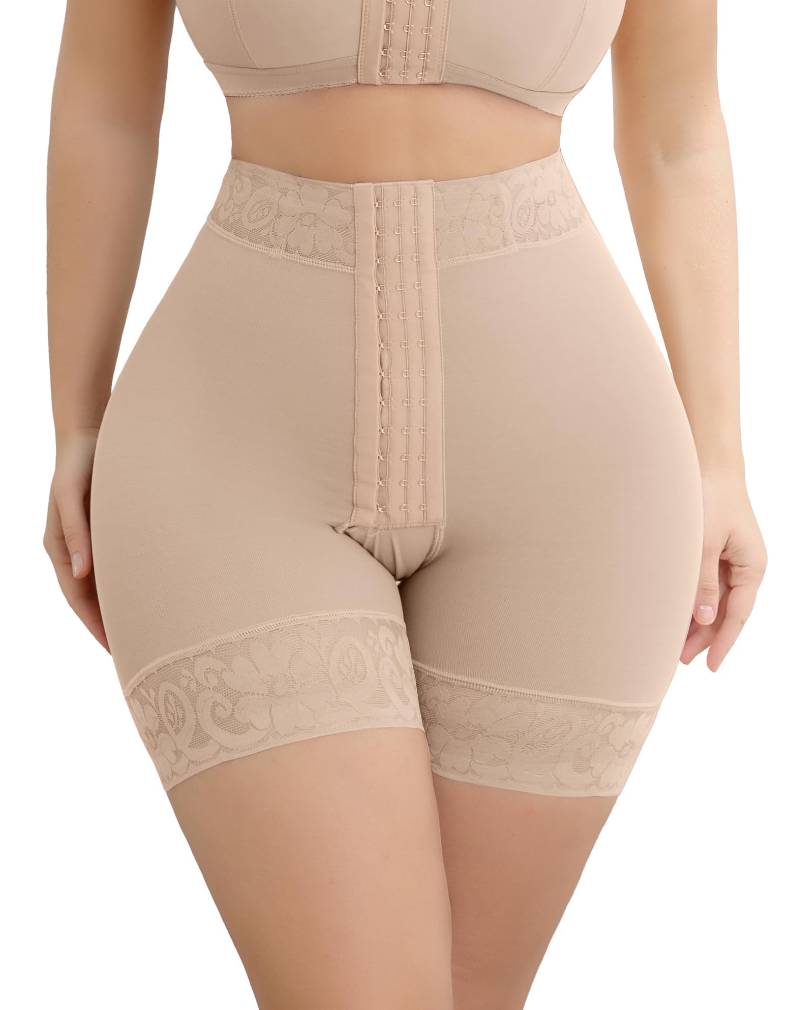 Culotte gainante taille haute pour femme - Culotte amincissante pour les hanches - Culotte gainante - Short amincissant