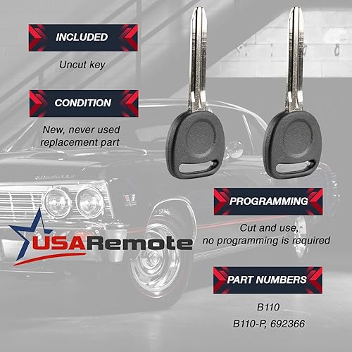 Miniatura 6 de Llavero remoto de entrada sin llave + llave de encendido (se adapta a L2C0007T), juego de 2