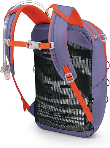 Miniatura 7 de Osprey HydraJet - Mochila de senderismo para niños (12 litros) con depósito hidráulico, color morado Euphoria