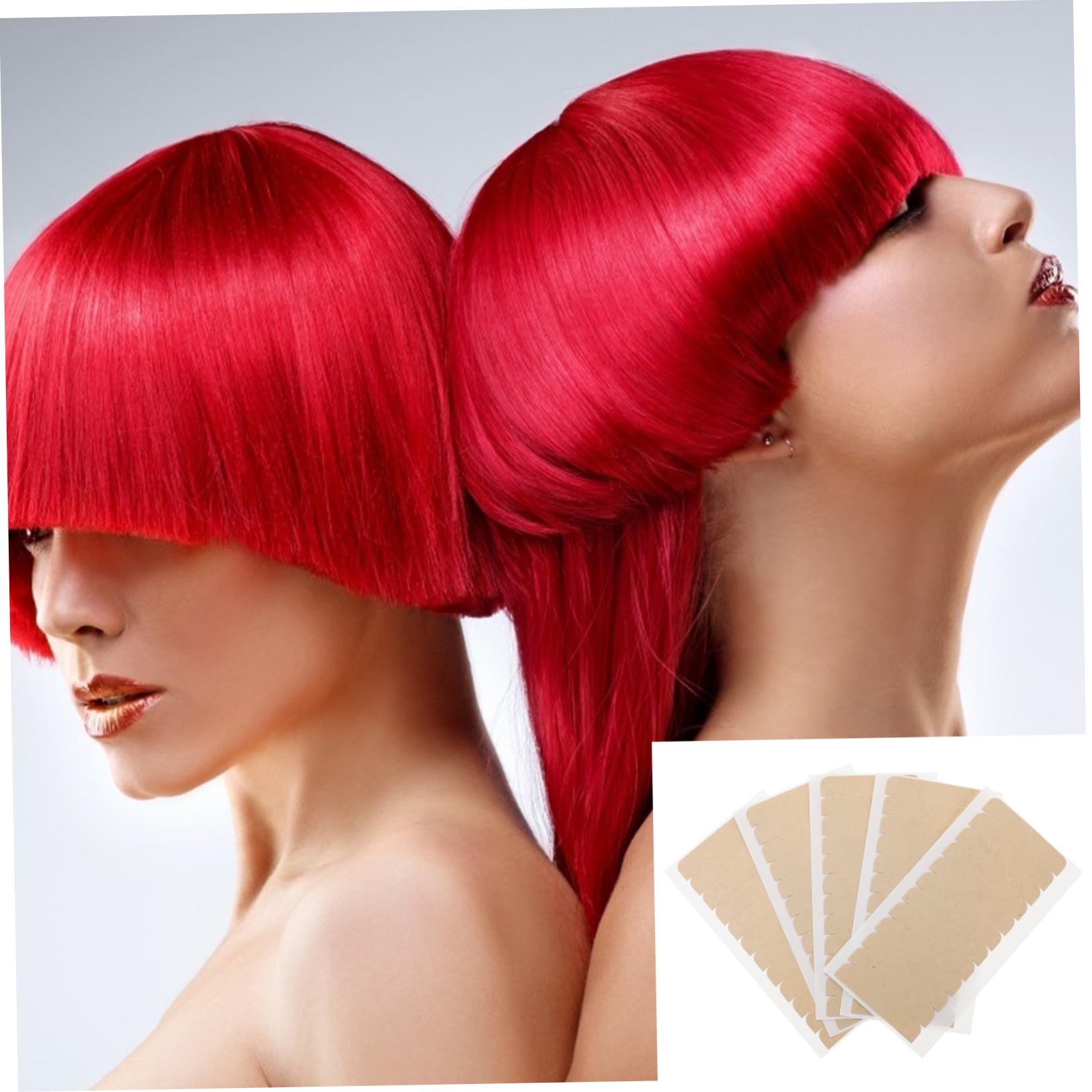 Gogogmee High Adhesive Strength Hair Extension Tape Double Sided Strips Waterproof Non-Skid