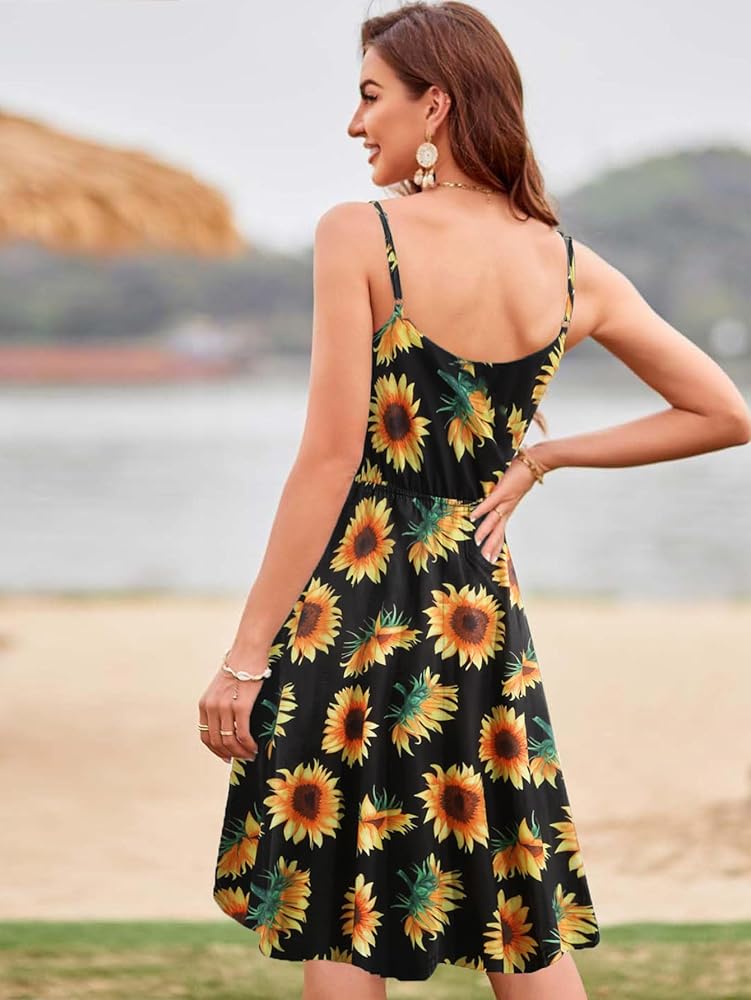 Spaghetti Strap Ladies Summer Dresses 2018 Boho White Spaghetti