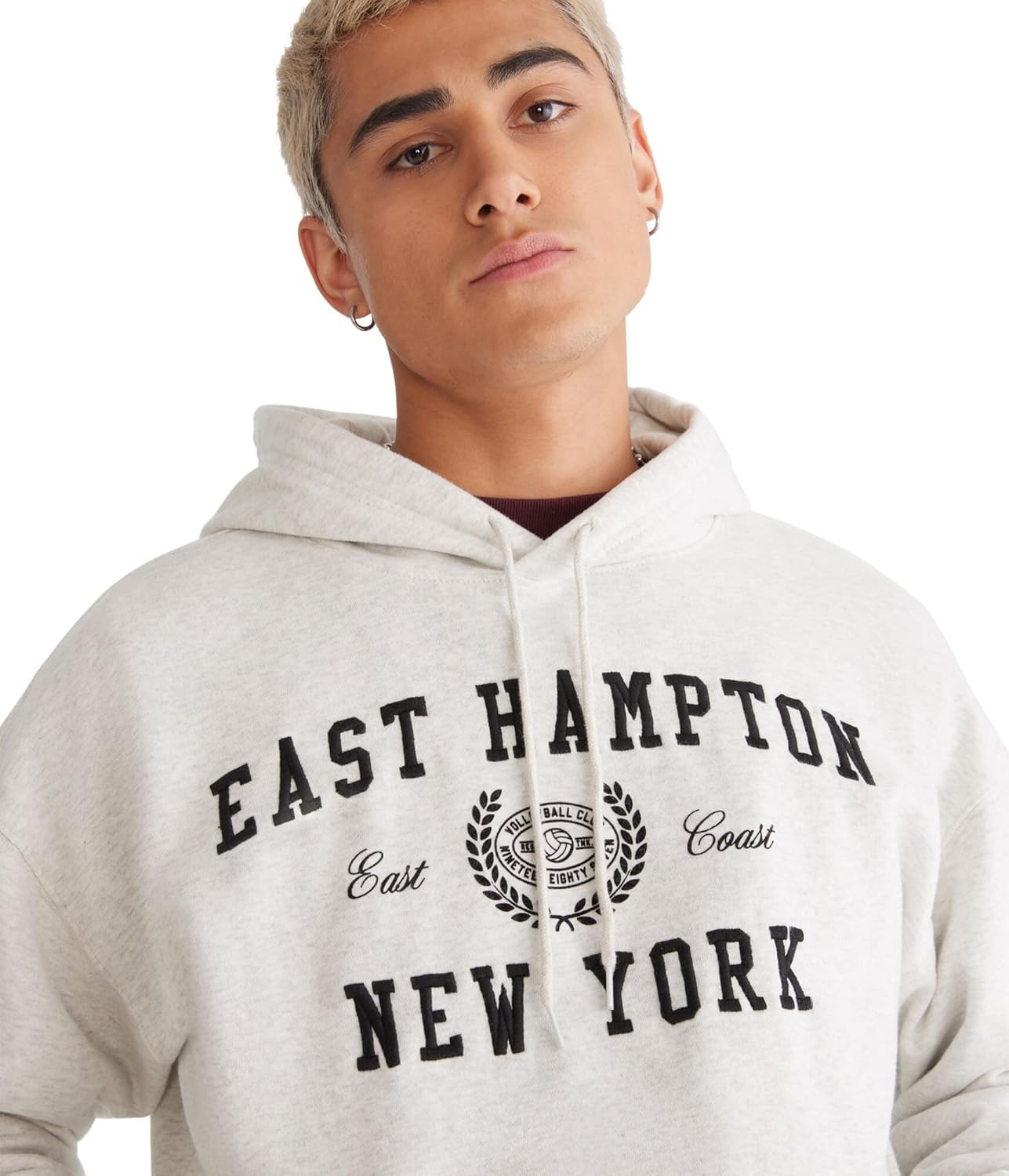 AEROPOSTALE Men's East Hampton New York Pullover Hoodie - Image 2
