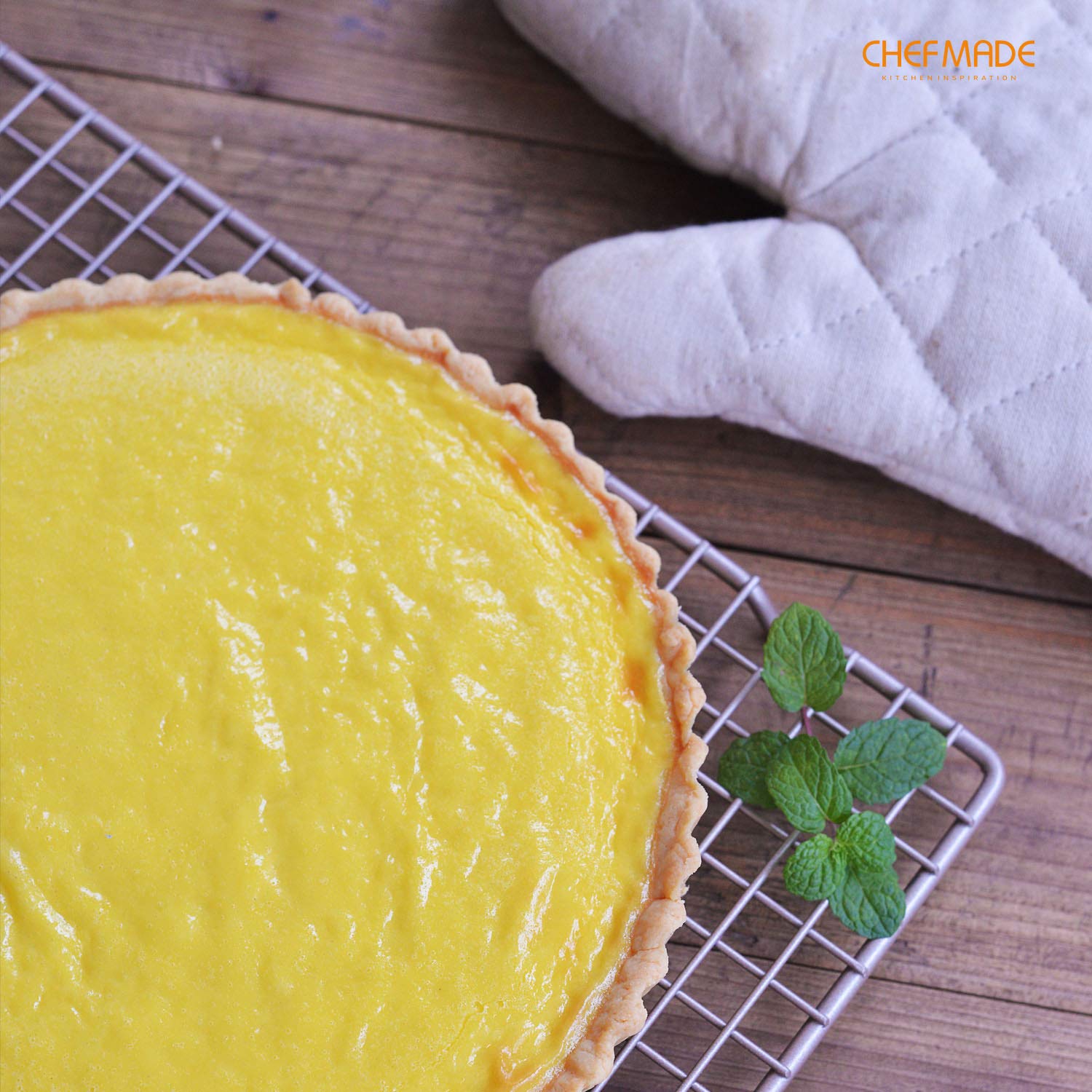 CHEFMADE Tarteformen-Set – 12 Stück, 10,2 Cm, Antihaftbeschichtet, Mit Herausnehmbarem Boden Für Quiche & Tartes