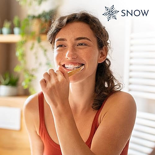 Miniatura 5 de Snow Pasta de dientes blanqueadora de nanohidroxiapatita - Cuidado bucal con caolín y nano hidroxiapatita pasta de dientes, xilitol para adultos -
