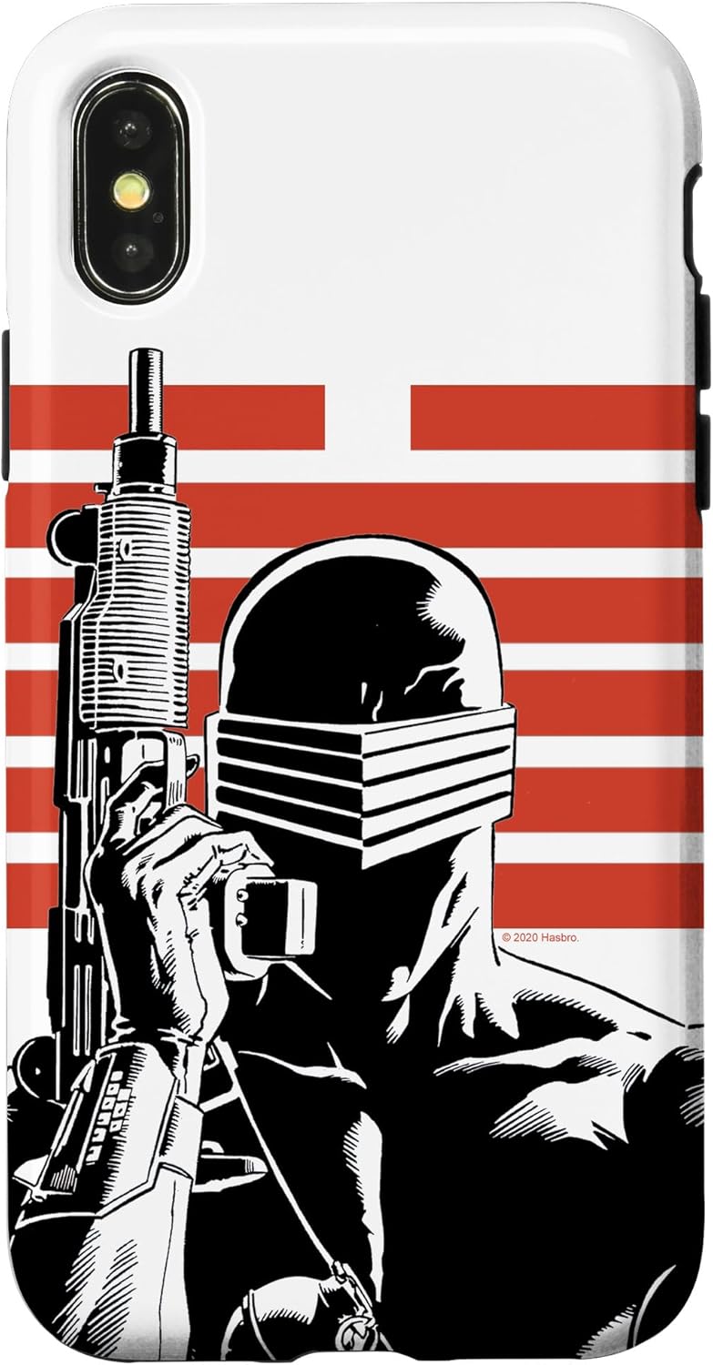 iPhone X/XS G.I. Joe Snake Eyes Red Lines Case