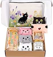 Presentes para amantes de gatos para mulheres, presentes temáticos de gato para Natal, Dia das Mães, aniversários, presente engraçado para amantes de gatos, para gatos malucos, mulheres, mães, filhas