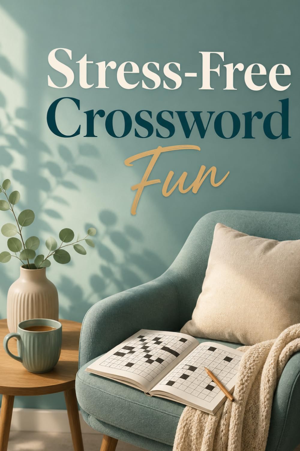 Stress-Free Crossword Fun: Calming Puzzles for Peaceful Moments and Relaxing Fun