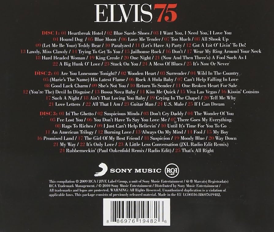 エルビス・プレスリー Elvis Presley /75 シリアル レリック エルビス・プレスリー Elvis Presley /75 シリアル レリック