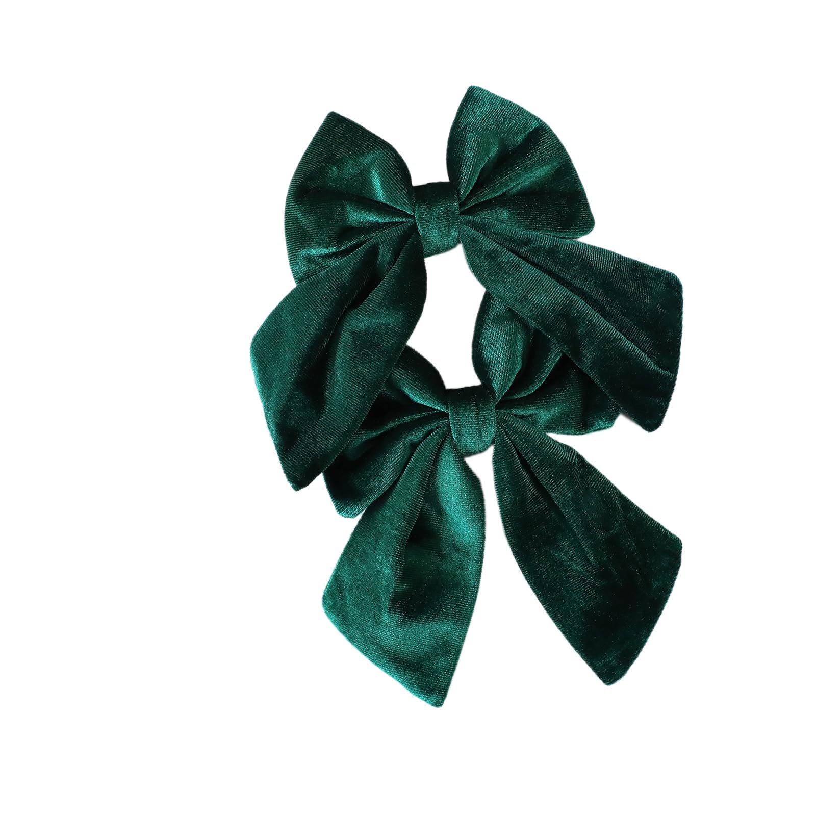 Kalttoy Velvety Holiday Bowknots Classical Red Christmas Decors for Mantles Wreaths Gift Boxes and Festival Displays Velvety Bowknots for Christmas