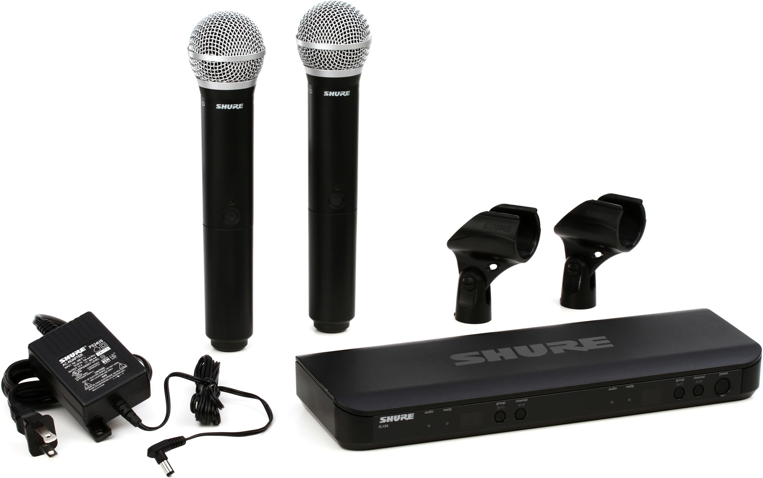 Amazon.com: Shure BLX288/SM58 Dual Channel Wireless Microphone